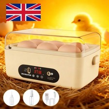 Mini Egg Incubator Automatic Digital Poultry Egg Hatcher Egg Candler Hatching