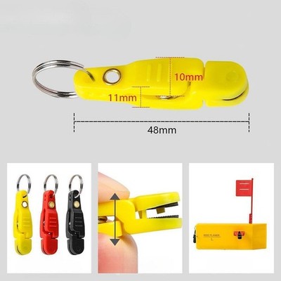5x Schwere Spannung Snap Release Clips Gepolsterte Trolling Clips Ersetzen