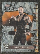 2025 Topps Chrome WWE x Cactus Jack #94 Damian Priest Base Set Card SMACKDOWN
