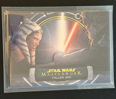 2024 Topps Masterwork Ahsoka Fallen Jedi /25 12/25