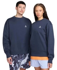 Nike ACG Therma-Fit Fleece Crewneck Navy Multi Sizes DX9611-437