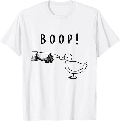 Funny Duck Lover T-Shirt   Beak Boop Finger Waterfowl Farming Tee