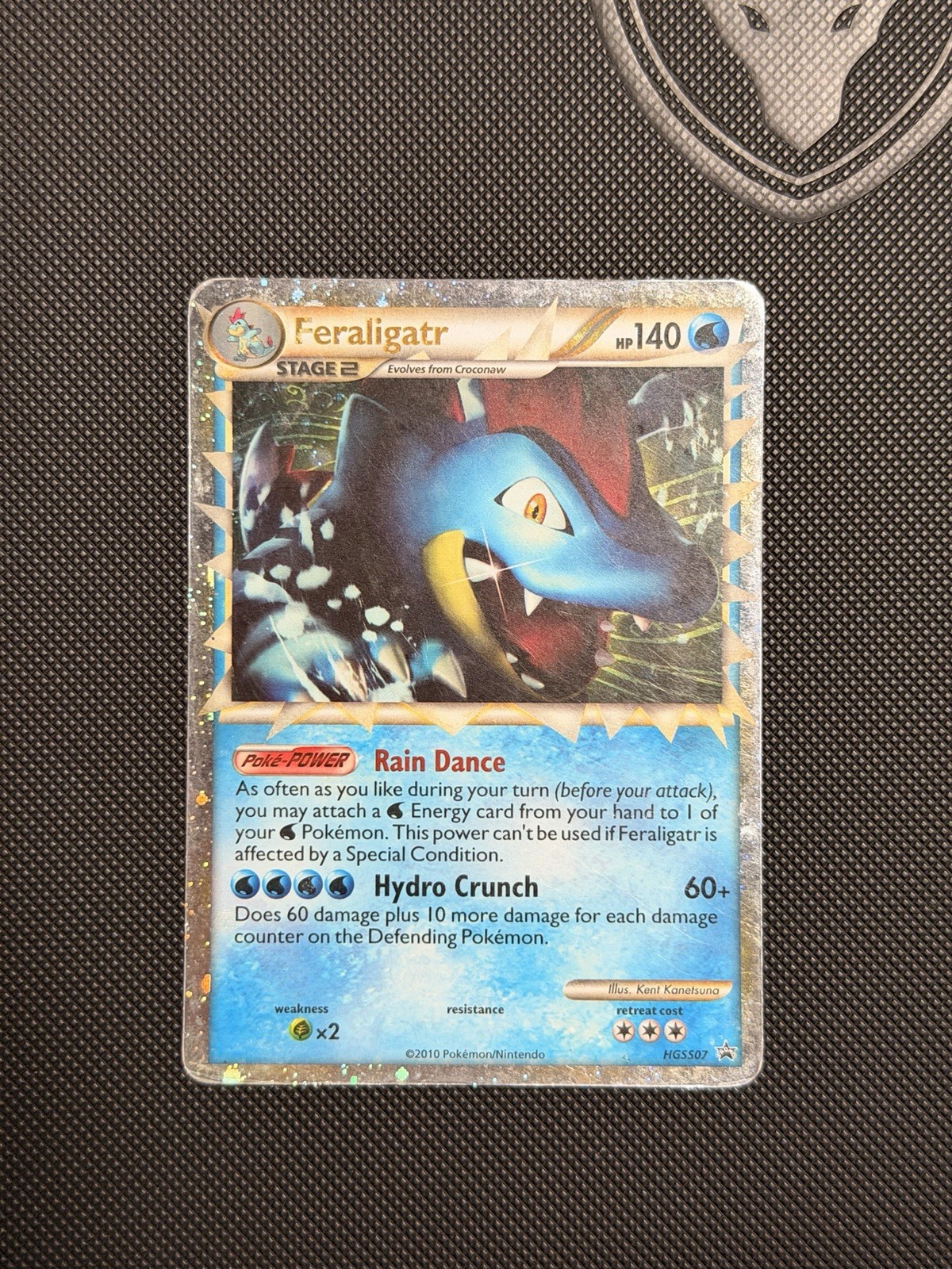 Feraligatr Prime HGSS07 Holo Black Star Promo 2010 Pokemon Card (LP)
