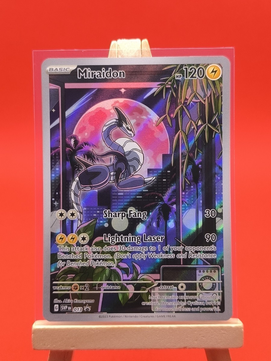 Miraidon SVP013 Scarlet & Violet Illustration Rare Holo Promo