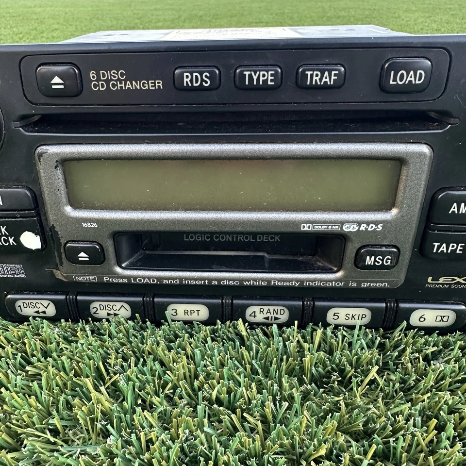 2002-2005 LEXUS IS300 AM FM CD Player Radio Receiver Refurbished 86120-53230 OEM - Image 4 of 4