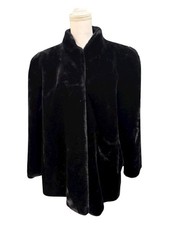 Vintage Intrigue Faux Fur Coat, fits like a large.