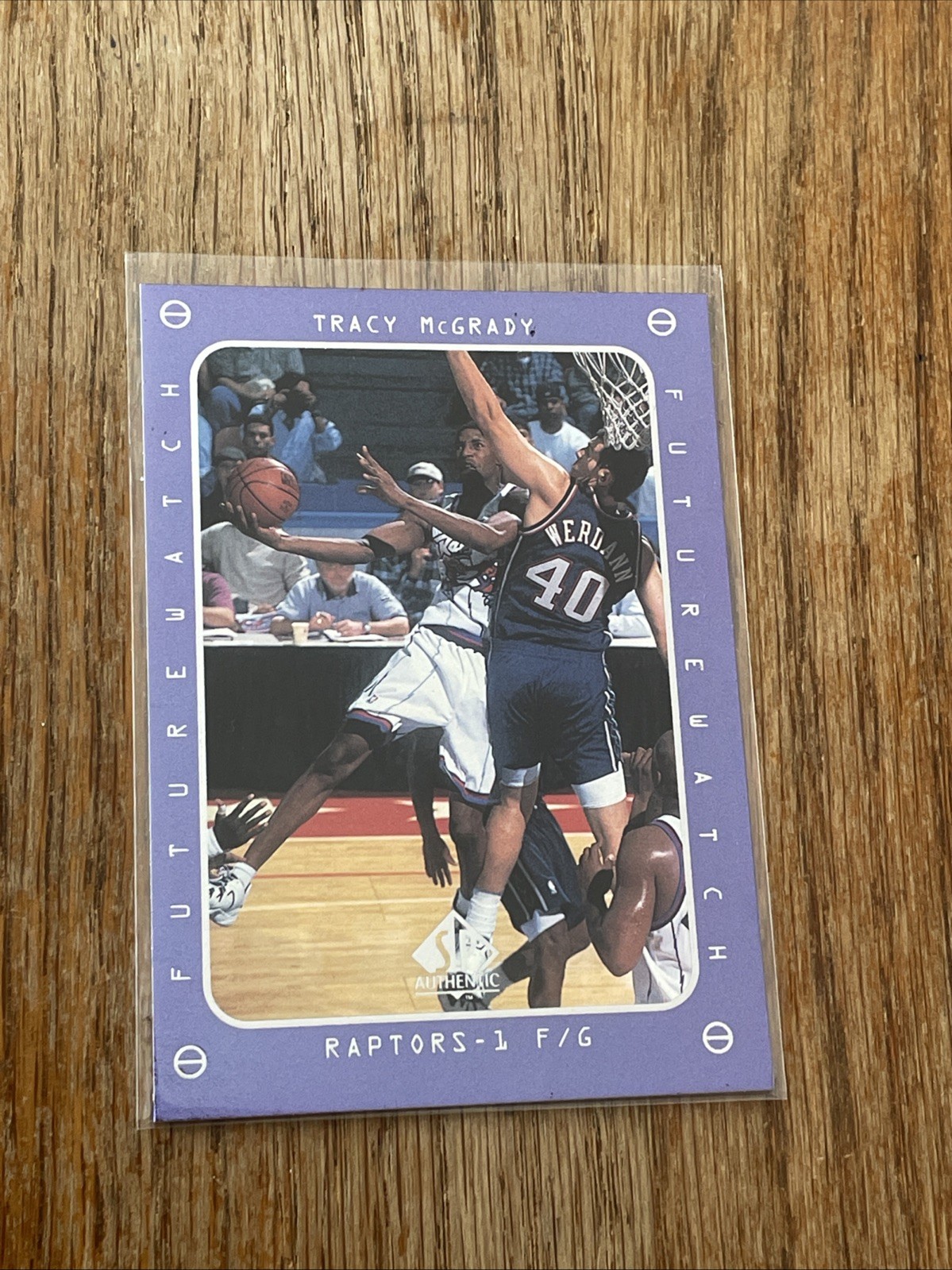 1997-98 Upper Deck SP Authentic #166 tracy McGrady Future Watch Rookie SHARP