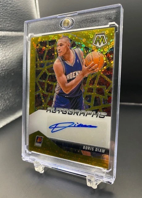 Mosaico Panini 2024-25 - Boris Diaw #AM-DIA Fast Break autógrafos oro 6/10 soles Foto 2 de 4