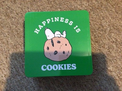 Peanuts Snoopy Chocolate Chip Cookies Kekse Geschenkdose Sammlerstück Geschenk