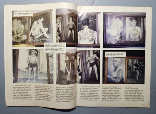 original vintage '87 tattoo VIII mag nyc irezumi bert grimm roy boy spider webb image 5
