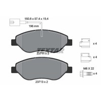 Textar BremsbeläGe Vorne FüR Fiat Bravo II Stilo Alfa Romeo Mito Delta III
