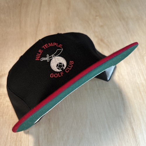 Vintage Nile Temple Shriners Golfschläger Mütze Seil Snapback Cap Texace Seattle 80er - Bild 12 von 13