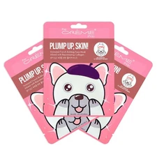 The Crème Shop Animated Plump Up Korean Collagen Face Mask Set of 3