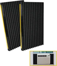 Window Air Conditioner Foam Insulation Panels,Ac Side Insulating Panel Kit,2 Pac