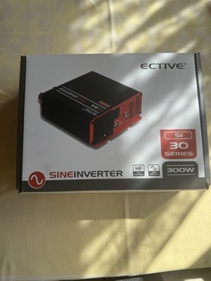 ECTIVE Wechselrichter 12V 300W SI34 Reine Sinuswelle Spannungswandler