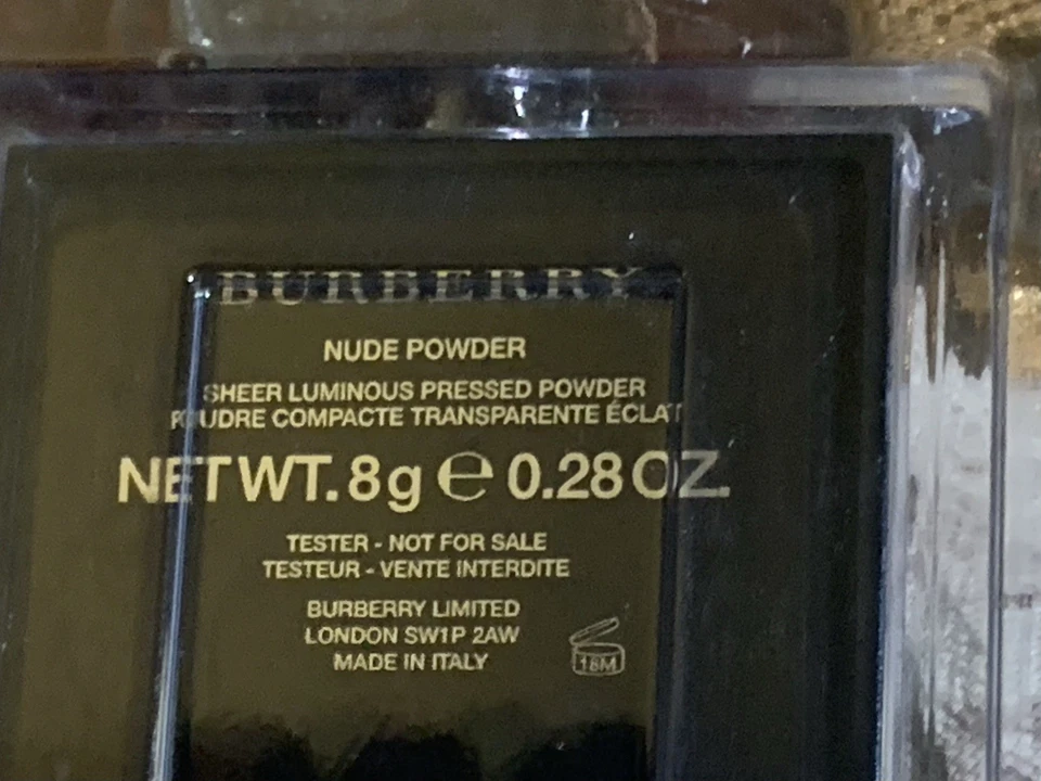 Burberry NUDE Sheer Luminous Pressed Powder NUDE 0.28oz Burberry Limited NWOB - Image 2 of 3