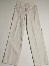 Pendleton Knockabouts Cream Colored Slacks Size 12 Woman's 98 Cotton Spandex