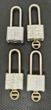 4 Masterlocks Keyed Alike With 3 Keys #3052