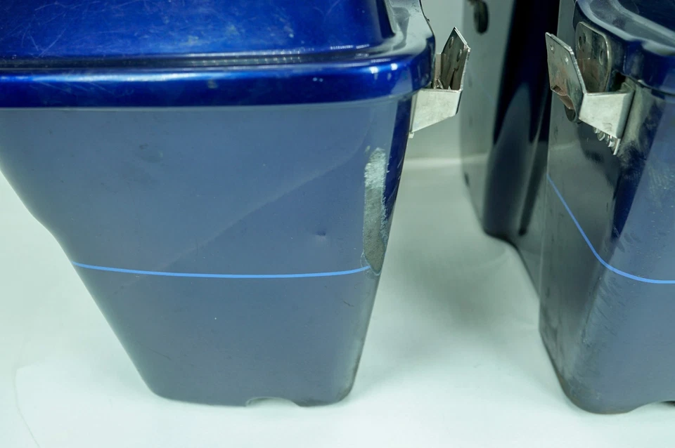 06 Harley Electra Ultra Touring OEM izquierda derecha alforjas sin llave rayada 1354 Foto 4 de 4