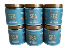 Mielle Sea Moss Anti-Shedding Curl Pudding Lot (6) 8oz. Infused w/Saw Palmetto 