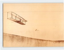 Postcard Flight of Wilbur Wright Kill Devil Hills North Carolina USA