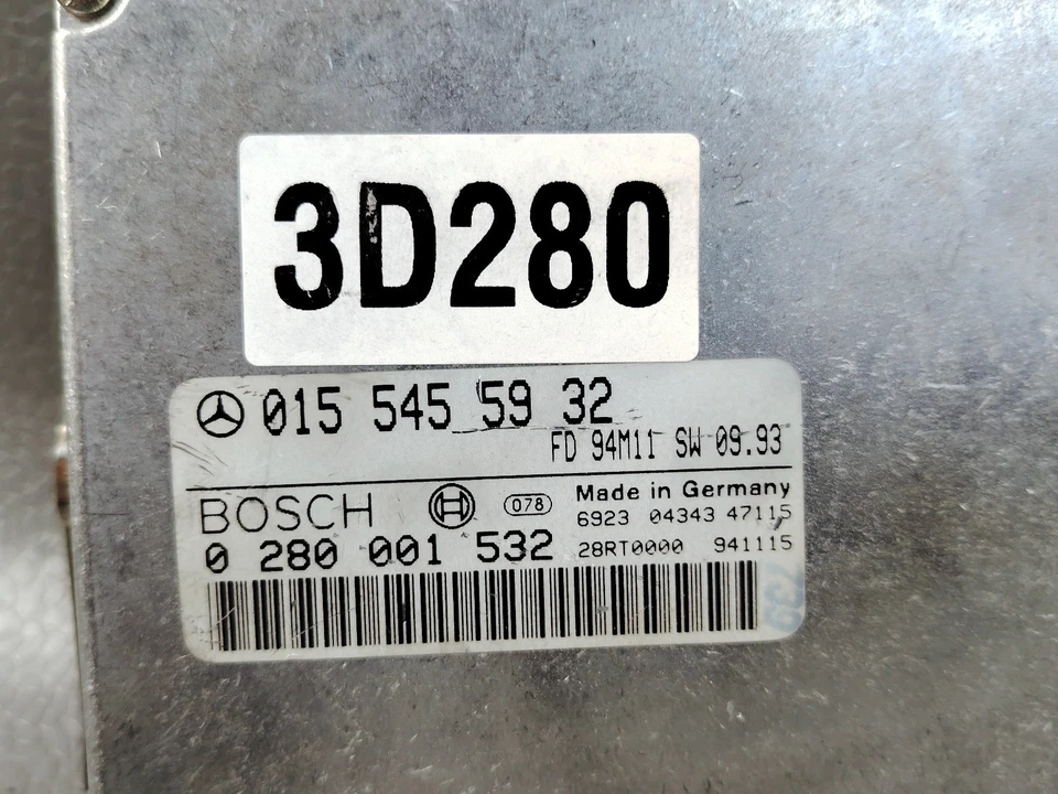 MERCEDES-BENZ R129 SL600 SEL600 6.0 290kW ENGINE CONTROL MODULE ECM 0280001532 - Image 3 of 4