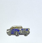 Vintage 1957 Chevy Bel Air Blue Classic Car Lapel Pin Souvenir Travel Automobile — photo 3