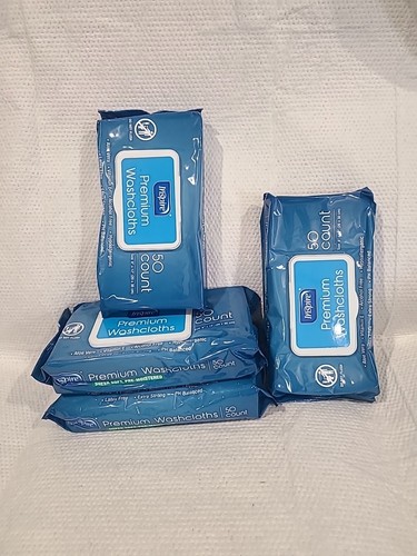 4 paquetes de paños Inspire Premium con aloe sin alcohol y látex 200ct 05/2025 - Imagen 2 de 5
