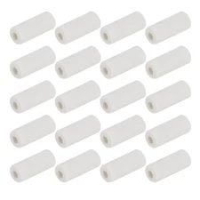 20Pcs Ceramic Tube 2mm ID Insulated Electronic Wire Bundle 10mm x 4mm