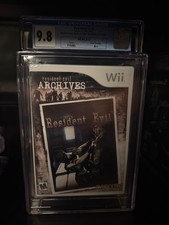 Resident Evil Archives - Nintendo Wii CGC Graded 9.8 A++