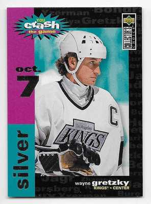 95/96 COLLECTOR'S CHOICE CRASH THE GAME SILVER Hockey (#C1-C30) U-Pick From List