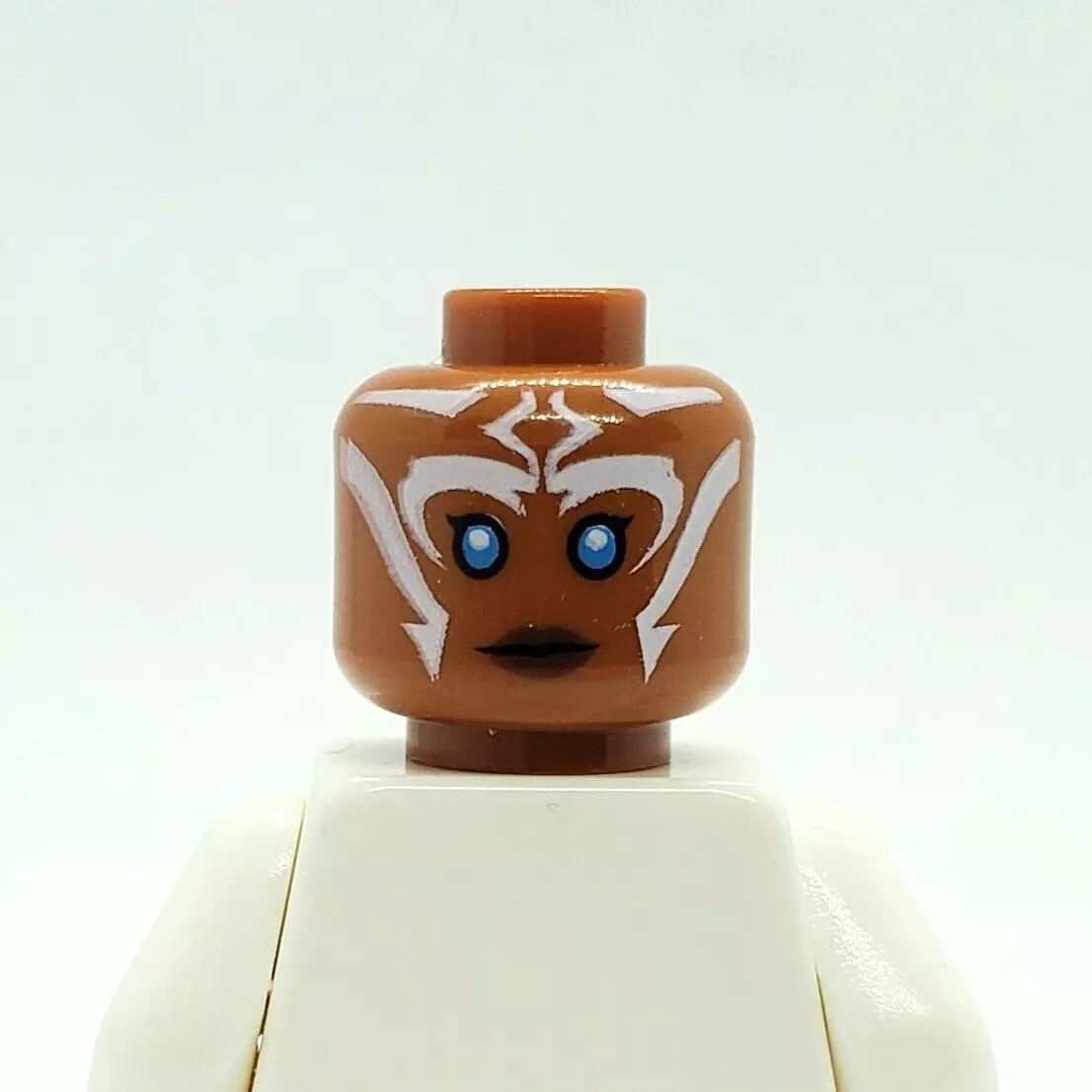 Lego Adult Ahsoka Minifigure Head 75158 Rebels Combat Frigate | eBay