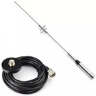 For NAGOYA NL-770S 144/430MHz Car Ham Radio Antenna Magnetic Base 5M RG-58 Cable
