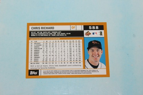 2002 Topps Baseball - Complete Finish Fill Your List Set U-Pick #471-717 - Picture 236 of 501