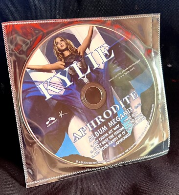 KYLIE MINOGUE, APHRODITE, 2010, Album Megamix, PROMO, CD, Sealed Rare, Tension