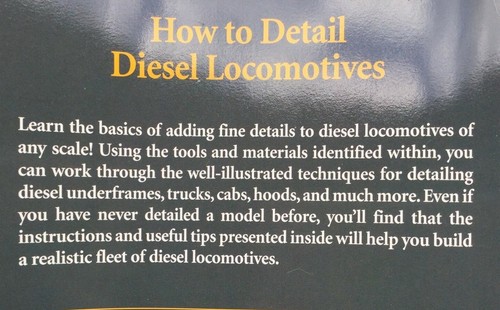 Kalmbach Book / Modell Railroader " How to Detail Diesel Locomotives " # 12186 - Picture 2 of 3