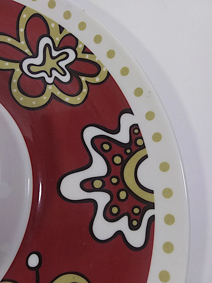 Bandeja para servir seminoles del estado de Florida 14 pulgadas chips sumergir verduras comida plástico floral Foto 4 de 4