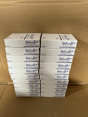 Lot of 20 Naturelle Maxi Pads #4 For Vending Machines, Individually Boxed Fresh