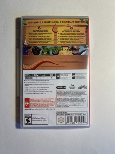 Kraken Odyssey Nintendo Switch Brand New Factory Sealed - Picture 2 of 3
