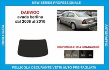 glass darkening films compatible with daewoo evada sedan from 2006-10 lunot