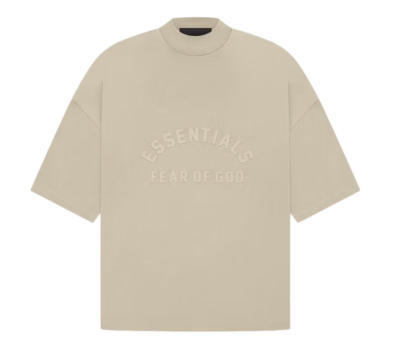 関税込*FEAR OF GOD ESSENTIALS*SS23Tシャツ ダスティベージュ NEW Fear of God Essentials T-shirt Dusty Beige SS23 Size XXS