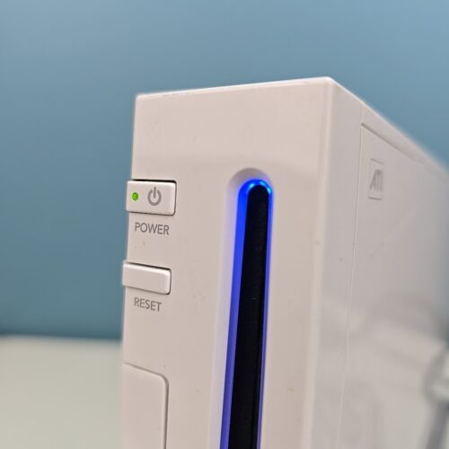 Nintendo Wii RVL-001 (USA) Weiß Konsole mit Netzkabel & Cinch-Kabel GETESTET FUNKTIONIERT - Bild 3 von 10