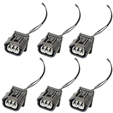 6 x Ignition Coil Electrical Connector Fits Acura Honda 2013-2021 V6 3.0L 3.5L