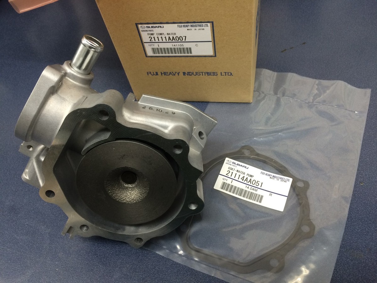 Subaru NPW Water Pump Kit Legacy Forester Outback Impreza Alternate To OEM - View #2