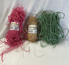 Raffia Bundle Choice of 3 Different Colors