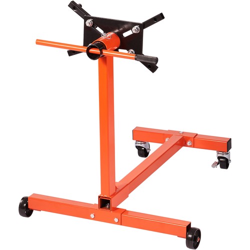 VEVOR Cavalletto Mobile a Forma H Supporto per Motore Portata Max 340kg 4 Ruote - Foto 11 di 12