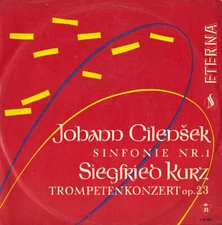 CILINSEK Symphony 1 KURZ Trumpet Concerto BONGARTZ STEPHAN Eterna 820065 LP