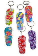 2 Flip Flop Keychains Great for Party Favors Birthdays Goody Bags Collectibles