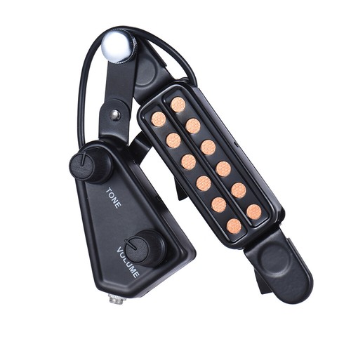 Soundhole Acoustic Guitar Pickup 12 Sound Hole Magnetic Pickup Transducer R5S6 - Picture 2 of 8