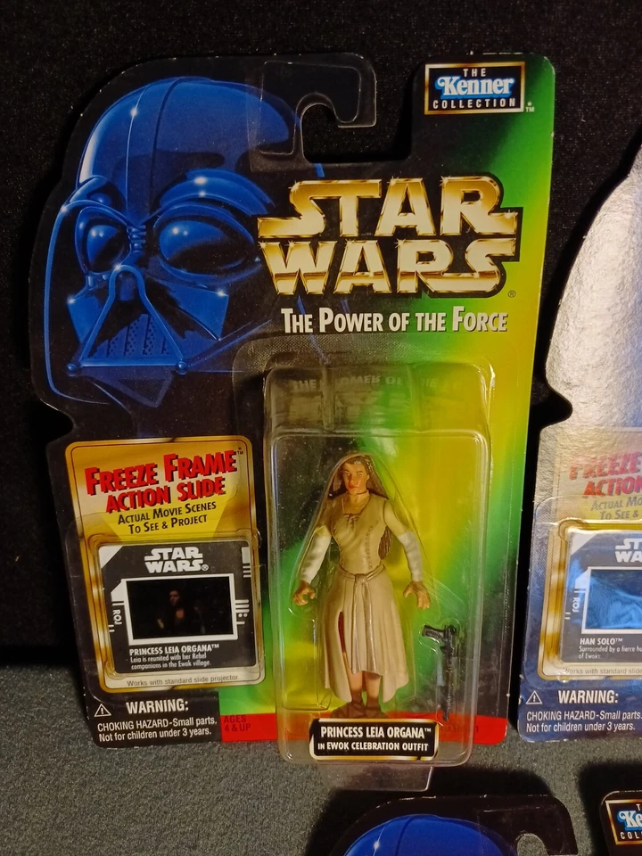 Lote de 3 figuras Star Wars Power of the Force Freeze Frame Foto 2 de 4